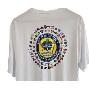 NCAA Womens World Series Softball 2022 Dri-fit Shirt Mens Large White Oklahoma